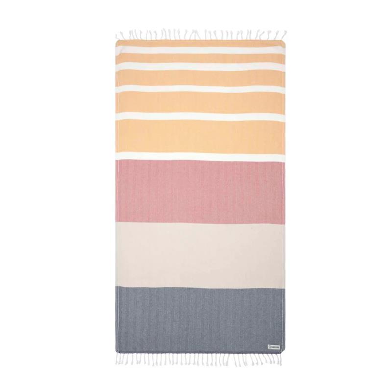 Sand Cloud Beach Towel - Range Stripe Dobby