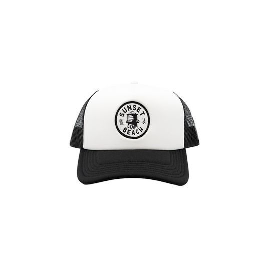 Sunset Beach Foam Trucker Hat