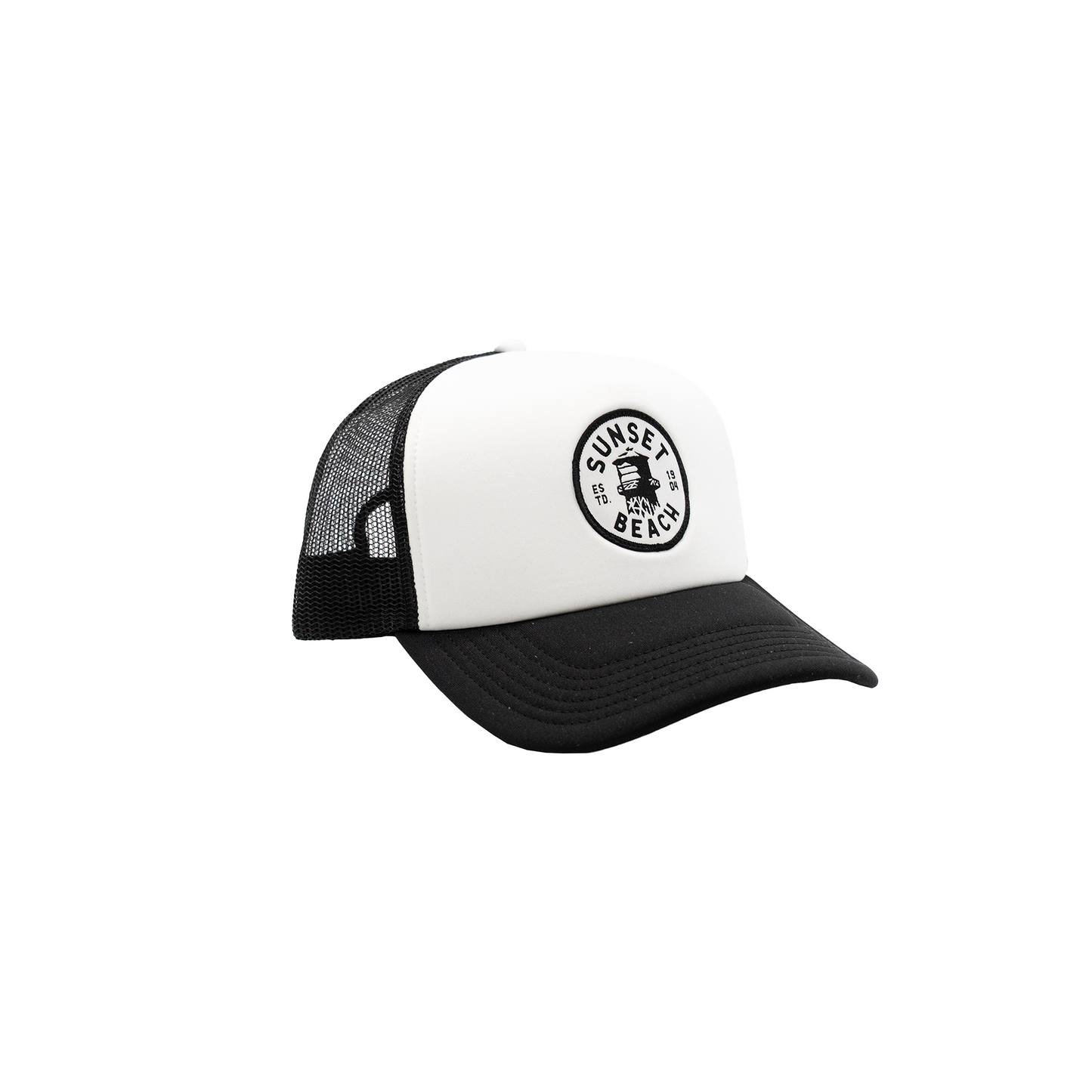 Sunset Beach Foam Trucker Hat