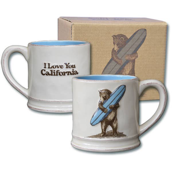 California Surf Bear Mug