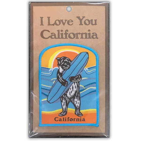 California Surf Bear Patch