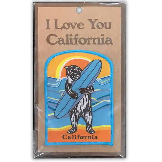 California Surf Bear Patch