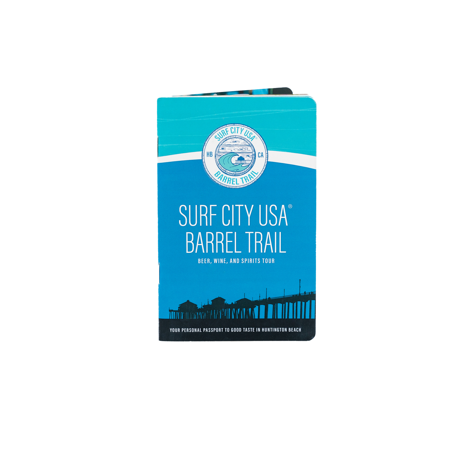 Surf City USA® Barrel Trail Passport Booklet