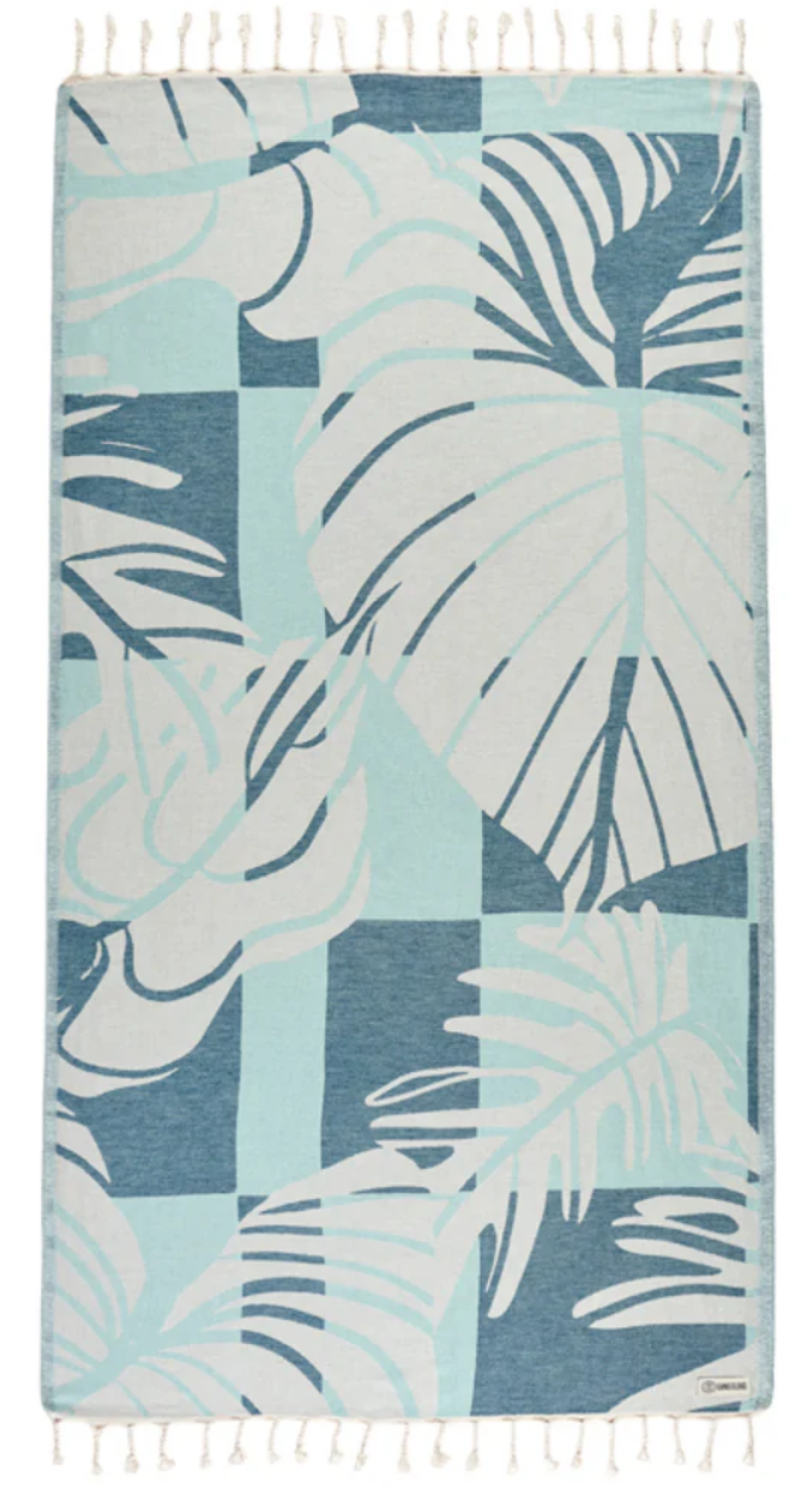 Sand Cloud Beach Towel - Range Stripe Cutleaf