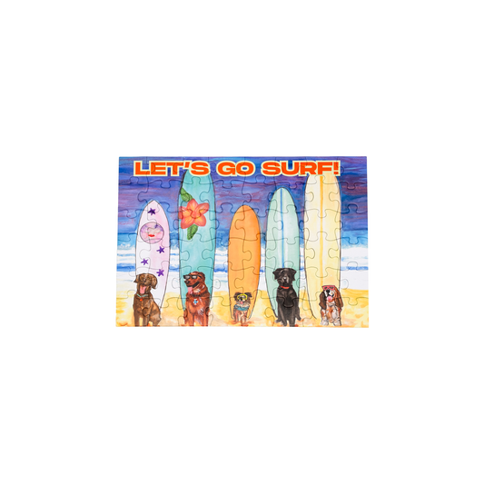 Let's Go Surf Puzzle